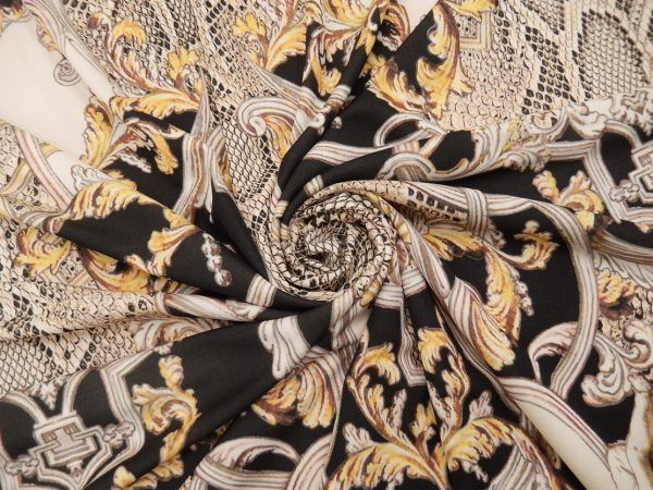 Трикотаж холодная вискоза Just Cavalli 07-3/334 по выгодной стоимости в Екатеринбурге